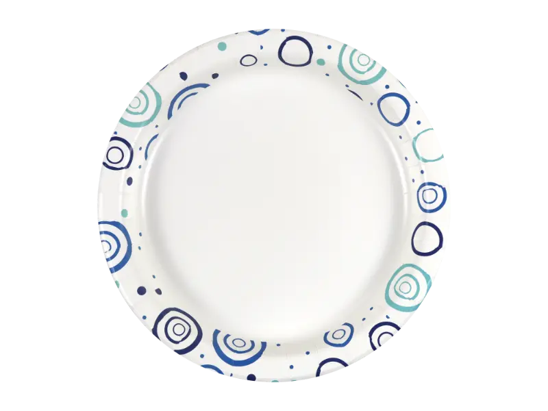 Durable Round Paper Plates